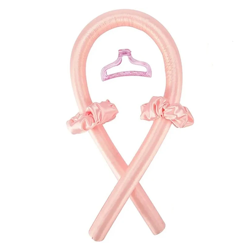 Heatless Curling Rod Headband for Soft & Shiny Hair – Spiral Style Hair Accessory