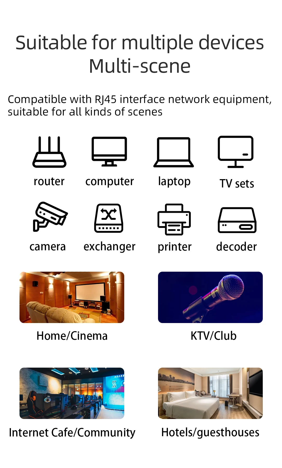 Hifi Ethernet Cable High Performance OCC Silver Plated Cat8 Network Cable Internet Cord for PC Router Laptop 7