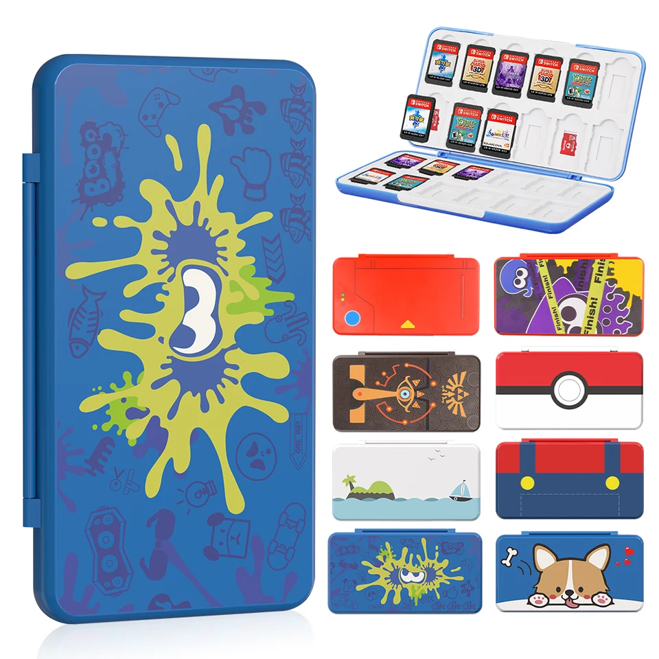 NEW 24 in 1 Switch Game Card Case Box For Nintendo Switch OLED