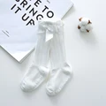 White Bow Socks