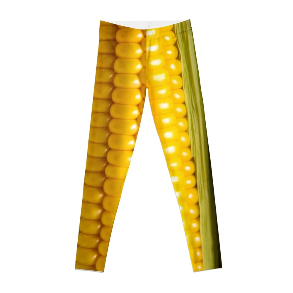 

Three corn ears. Vegetable concept background Leggings legging push up Women
