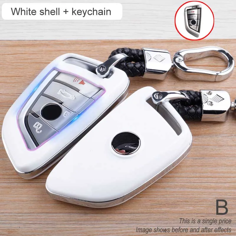 Cover chiate/telecomando per BMW E46 E60 E90 G20 G30 X3 X5 X6 F15 F16 F45 F46 7 Serie G11 F48 F39 Accessori Auto 13 Cover chiate/telecomando per BMW E46 E60 E90 G20 G30 X3 X5 X6 F15 F16 F45 F46 7 Serie G11 F48 F39 Accessori Auto - S396cee5d335746baa6de157520a98779F