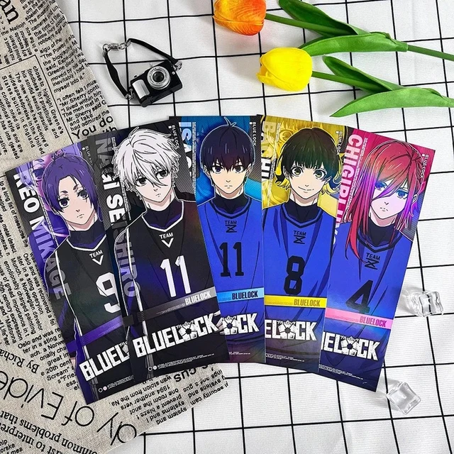 Blue Lock Laser Ticket Badge Brinquedos, Collectible Presente de Aniversário,  Meguru, Bachira, Yoichi, Isagi, Hyouma, Chigiri, Reo, Mikage, Seishirou,  Nagi - AliExpress