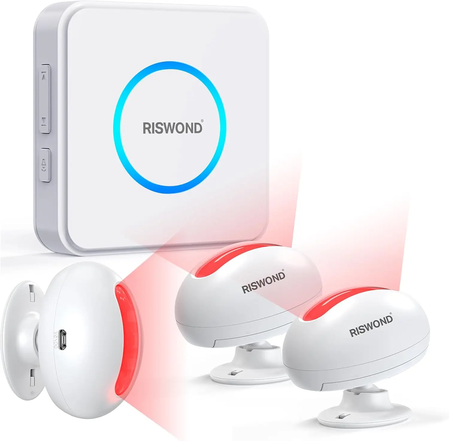 Adjustable Wireless Motion Sensor Door Chime System