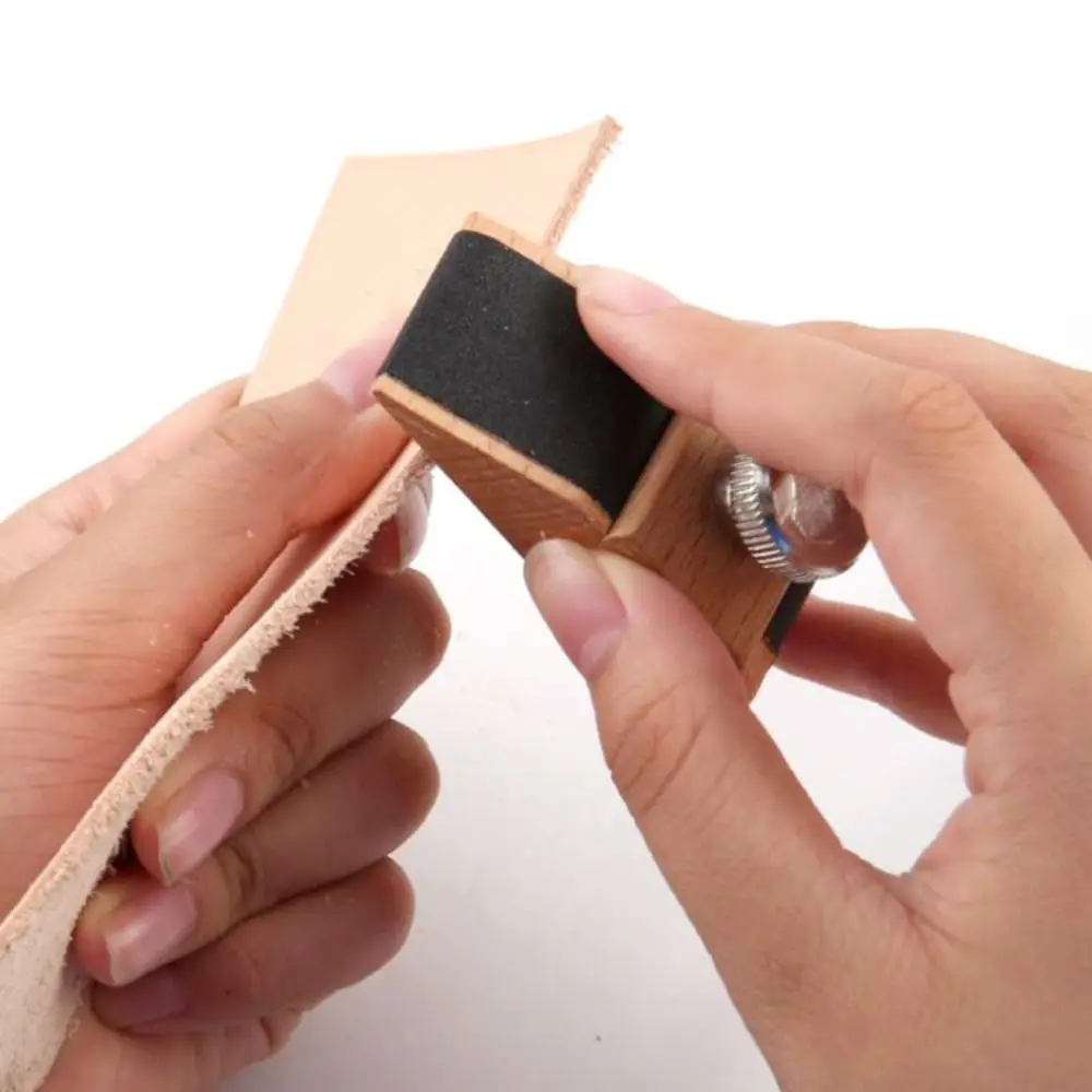 Wooden Board sandpaper holder Grinding Clip Sandpaper Rack Grinding Blocks Hand-held Inner Corner