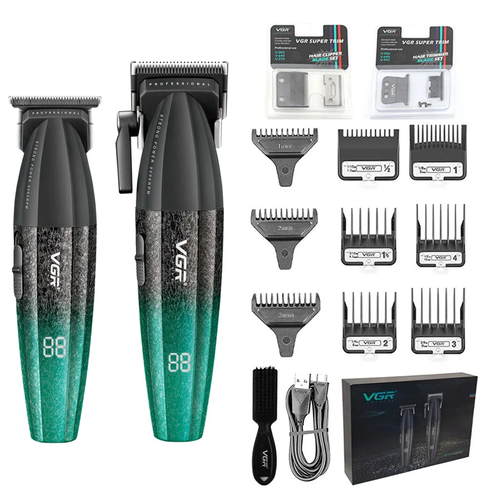 VGR ماكينة تشذيب الشعر ماكينات قص الشعر الاحترافية...