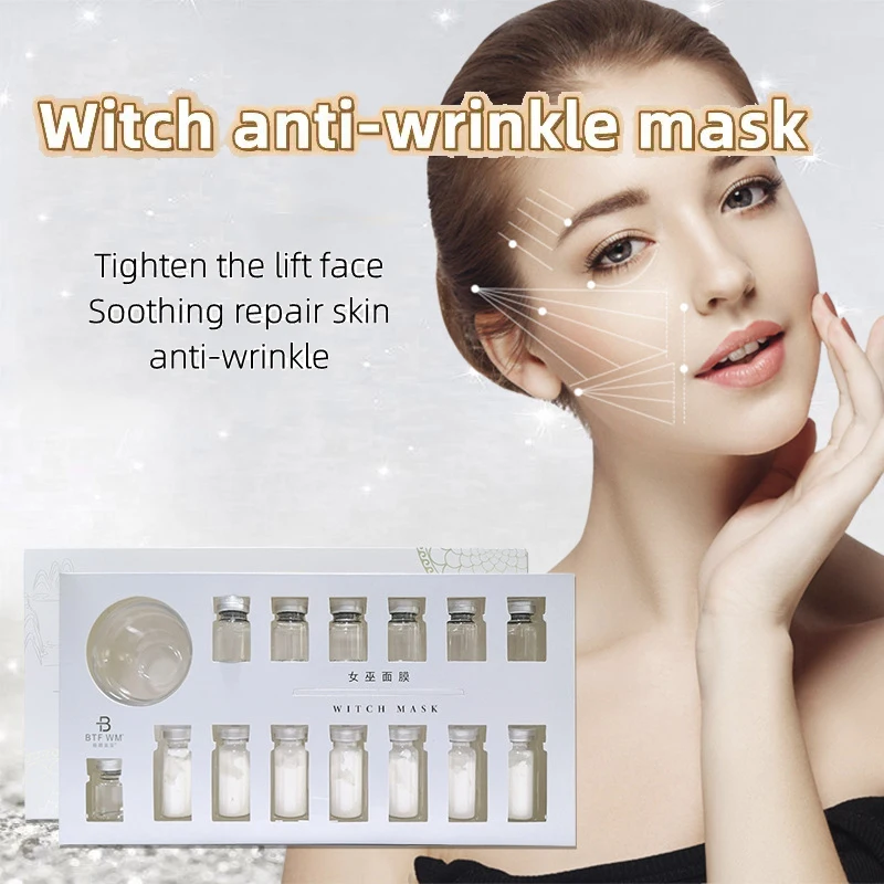 Anti-wrinkle Moisturizing Peptide Acetyl hexapeptide-3 Skin Care Lyophilized Powder Serum For Beauty Salon 7 Pairs