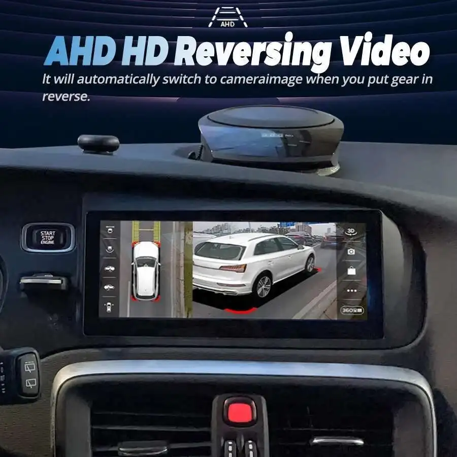 8.8" Android 13 Car Stereo Radio For Volvo V40 2011-2018 Multimedia Video Player