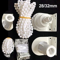 Premium Roller Blind Installation & Repair Kit - Cord Chain & Spare Part Accessory Set - 28mm