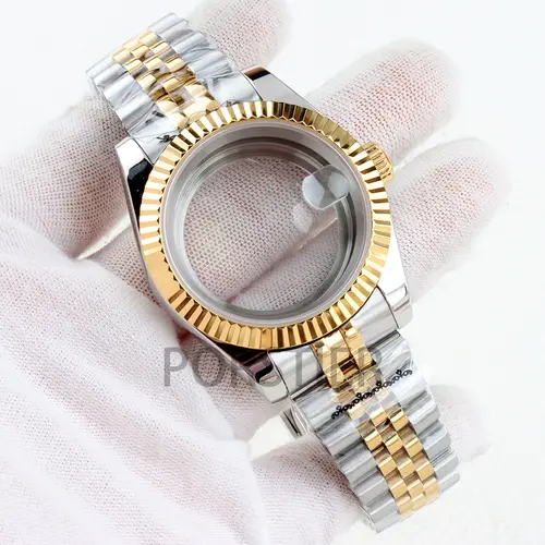 36/39mm Nh35 Watch Case 20mm Width Jubilee Strap Solid 316L Stainless Steel for Datejust NH35 Nh36 Movement 28.5mm Dial Parts - Image 18
