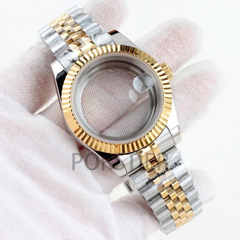 36/39mm Nh35 Watch Case 20mm Width Jubilee Strap Solid 316L Stainless Steel for Datejust NH35 Nh36 Movement 28.5mm Dial Parts - Image 18