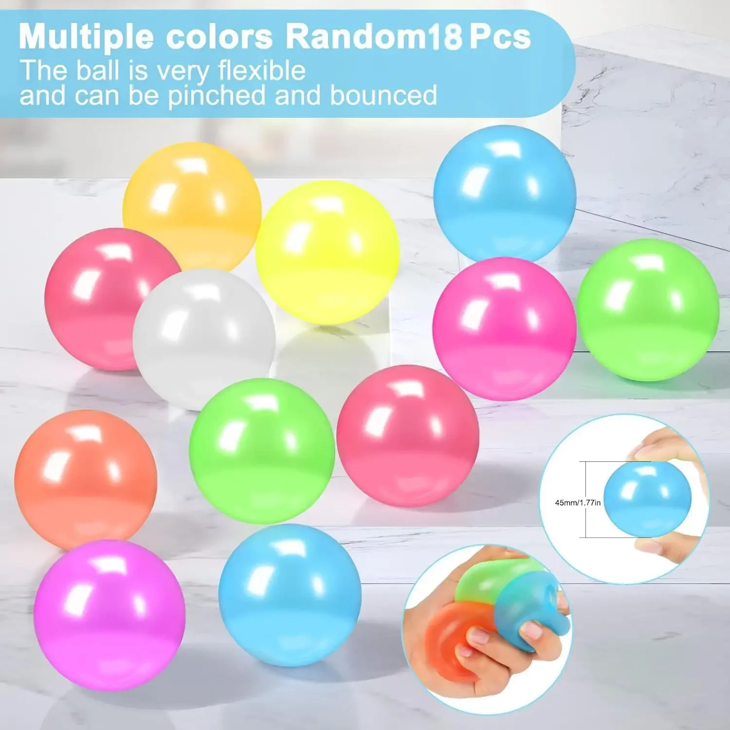 Stress Relief Toys Dream Balls Glow in The Dark That Stick Glow-in-the-dark Ball Venting Balls Pinch Party Decoration Children's Gifts