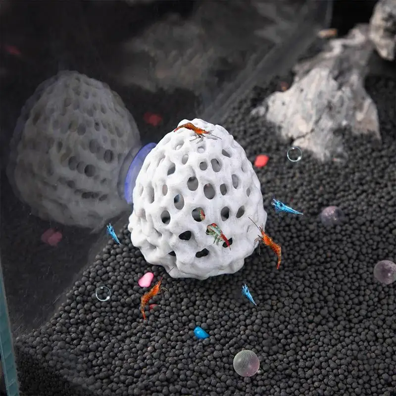 Simulated porous coral stone Aquarium Hides Shelter House Small Fish Tank Decoration Aquaculture Shrimp Cave Pet Supplies aquarium decoration
