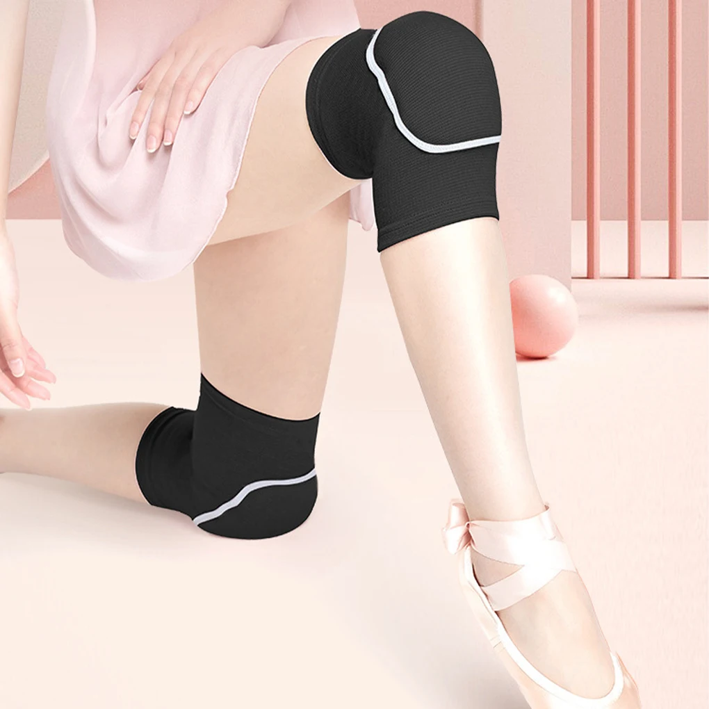 넓은 적용 범위 스포츠 및 배구용 스폰지 무릎 보호대 어린이 스포츠 무릎 패드 의상 표시된 대로 흰색