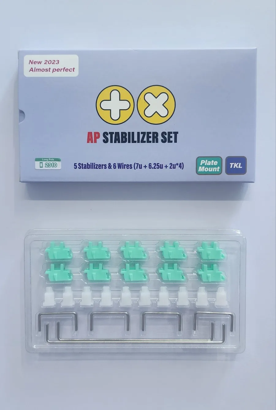 estabilizadores AP placa, 7U 6.25U