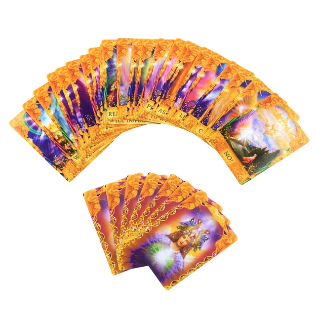 Angel Answers Oracle Cards Leisure Party Table Game High Quality Fortune-telling Work Life Prophecy Tarot Deck Adult Board Games 4