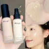 Liquid foundation naturally covers flaws without sticking powder, plain face cream, transparent foundation, conceals blemishes 1