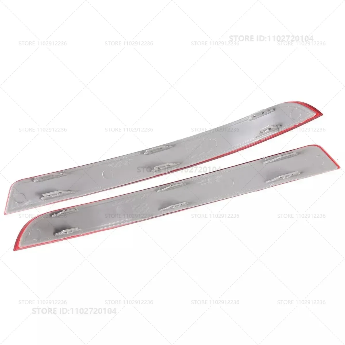 리어 범퍼 리플렉터 1668200374 1668200474, 2013-2019 메르세데스-벤츠 GL350/450/550/63 AMG GLS450/550/63 AMG (X166)