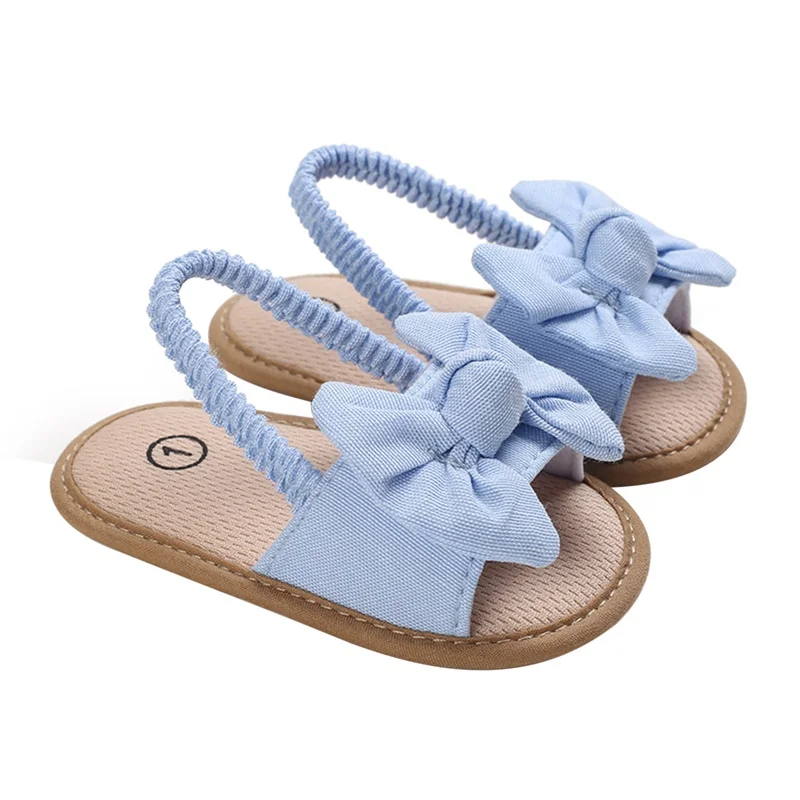 0-18M Baby Sandals Girls Summer Shoes Toddler Hollow Out Non-Slip Soft Sole Shoes Infant Beach Flat Slipper Prewalker