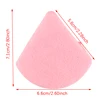 Hot 3/6 Pcs make up Mini Powder Puff Face Beauty Cosmetic Triangle Velvet Powder Puff Reusable Foundation Makeup Sponges Puffs 6