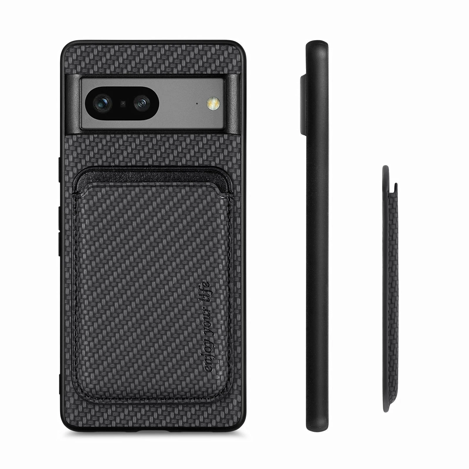 

Luxury PU Leather Case for Google Pixel 7 Pro with Card Holder Matte Case Protective Ultra Slim Phone Cover for Google Pixel 7