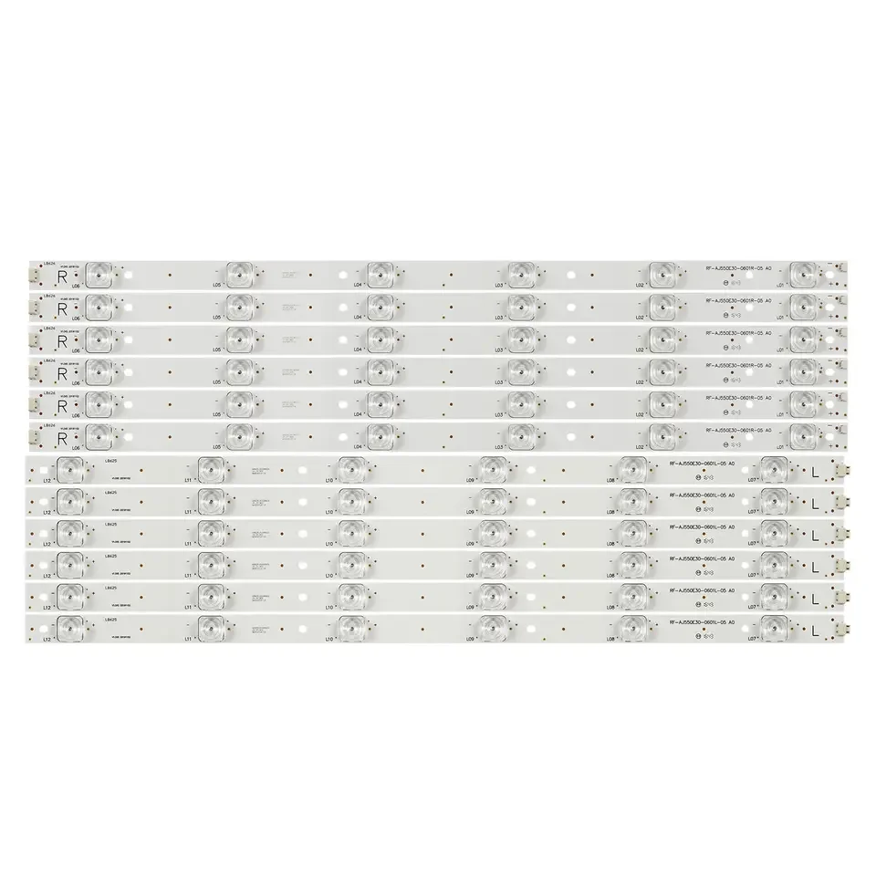Tira Led para tv 55 Rf-aj550e300601r-05 Rf-aj550e30-0601l-05 a0 Lc55cug8461ks Lsc550fn13-g04 Lc-55cug8462k Hwv55162y - Imagem 3