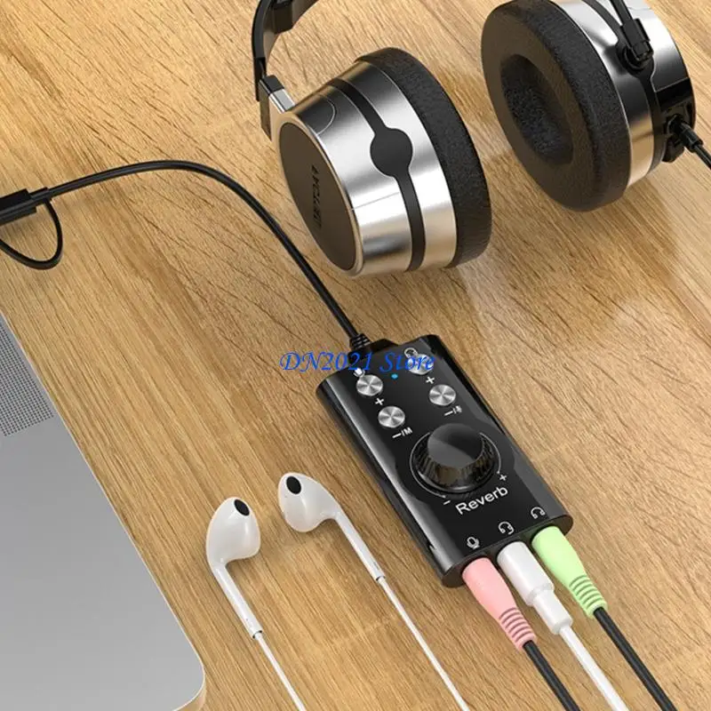 게임 음악 제작을 위한 디지털 신호 처리 기능이 있는 F3KE 휴대용 컴퓨터 사운드 카드