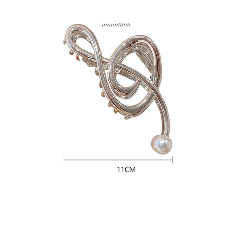 Music Note Design Hair Clip For Women, Jewelry Accessories, jewelry accessories hair accessory hair clip