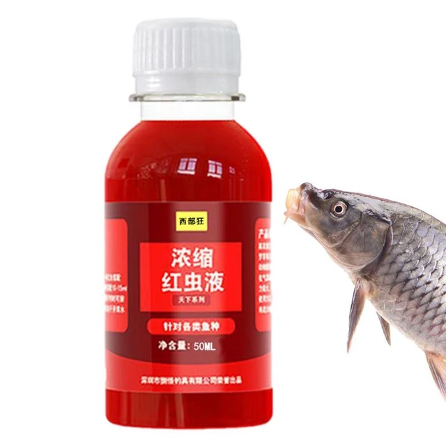 Carp Fishing Bait Additive Fish High Concentration Red Worm Fish