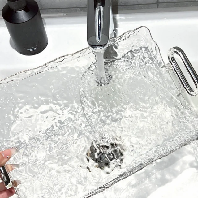 1PCS Water Ripple Luxurious Storage Tray 2