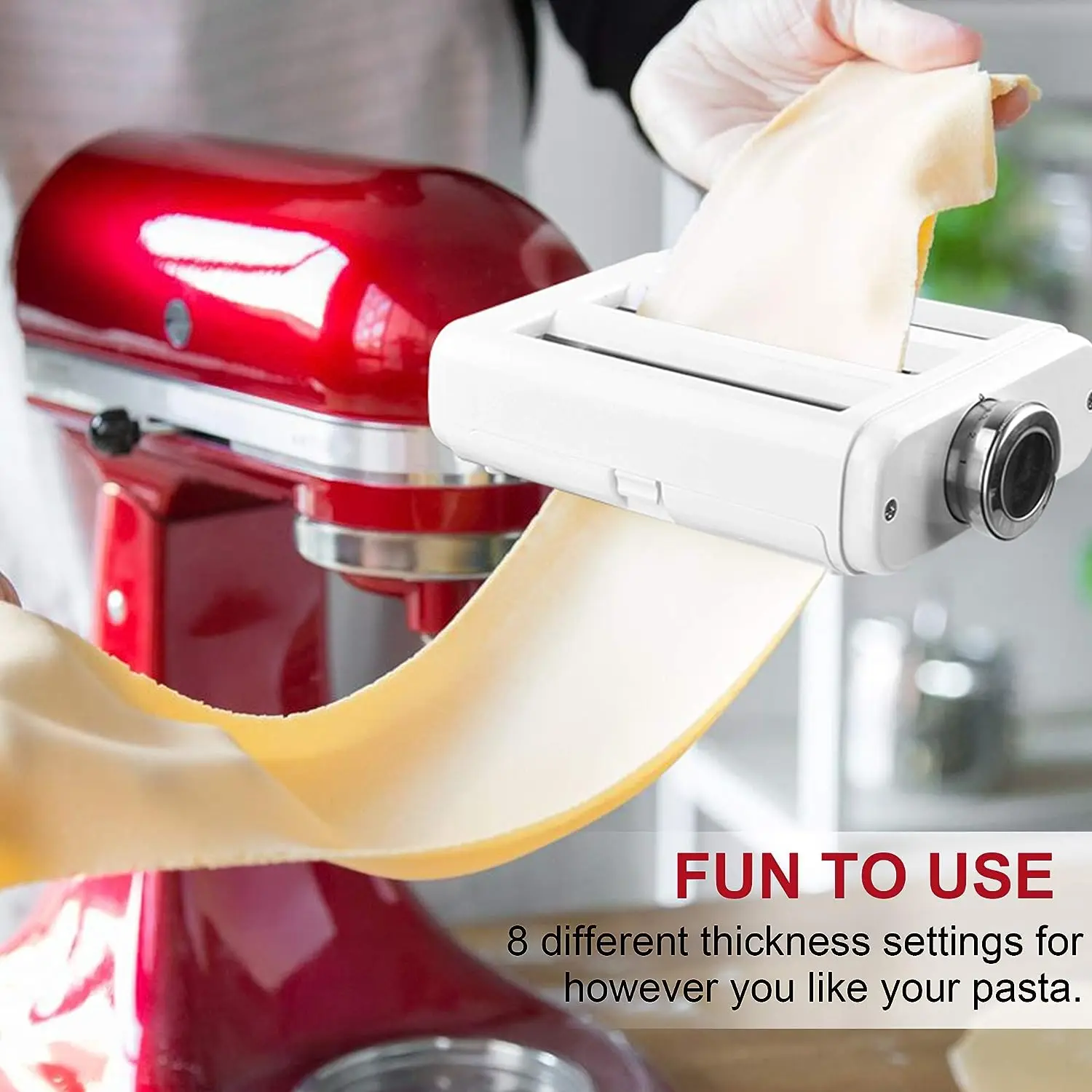 3 in 1 Stainless Steel Pasta Maker Attachment for Kitchenaid Stand Mixers,  Pasta Sheet Roller,Spaghetti Cutter,Fettuccine Cutter - AliExpress