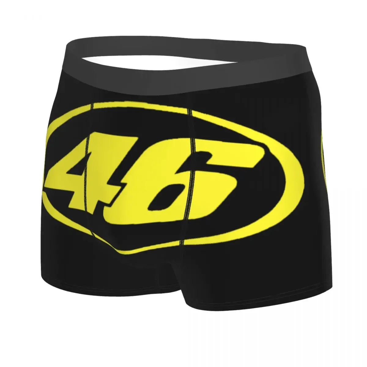 Rossi 46 Novelty Boxer Shorts Printed Custom Boxer Shorts Breathable Underwear Women's Underwear