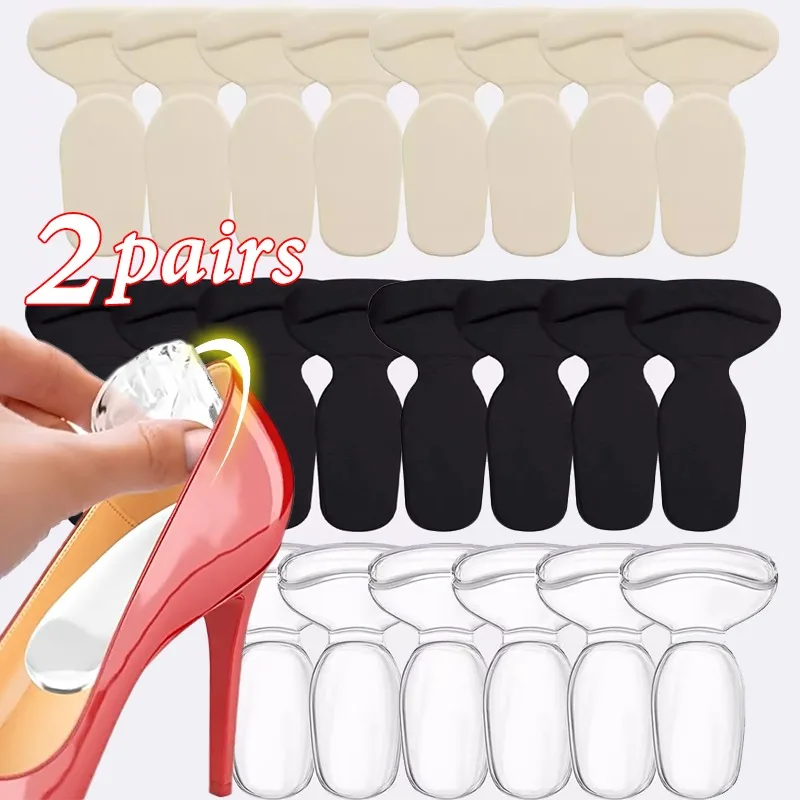 Invisible Anti Wear High Heel Shoe Inserts Silicone Sponge 2-in-1 Thick Super Soft Strong Viscosity Insoles Anti Drop Stickers