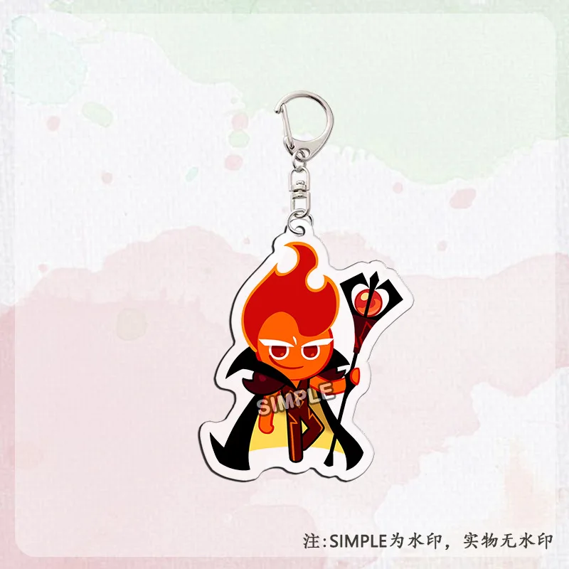 Chibi Keychain Collection: Cute and Whimsical Cookie-Inspired Accessories