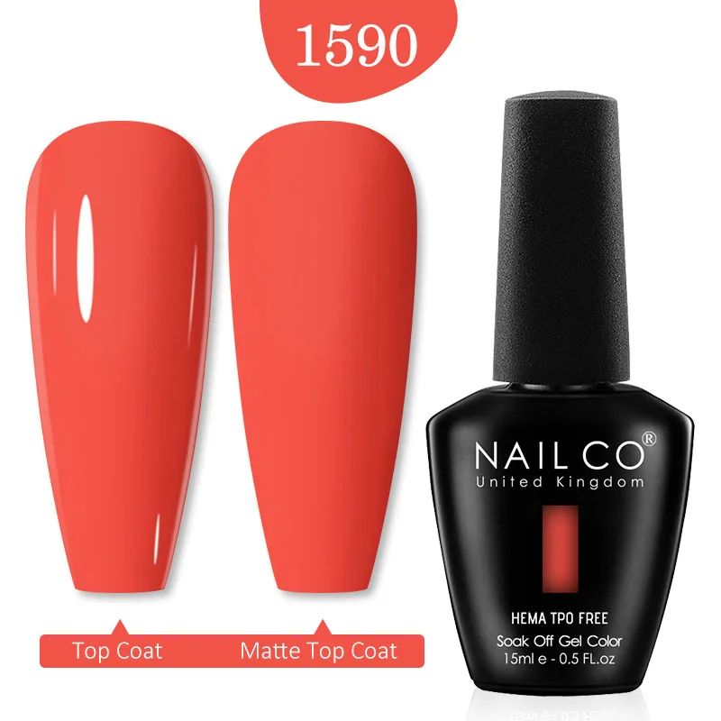 Radiant Red Gel Polish - 15ML Premium Semi-Permanent Nail Varnish