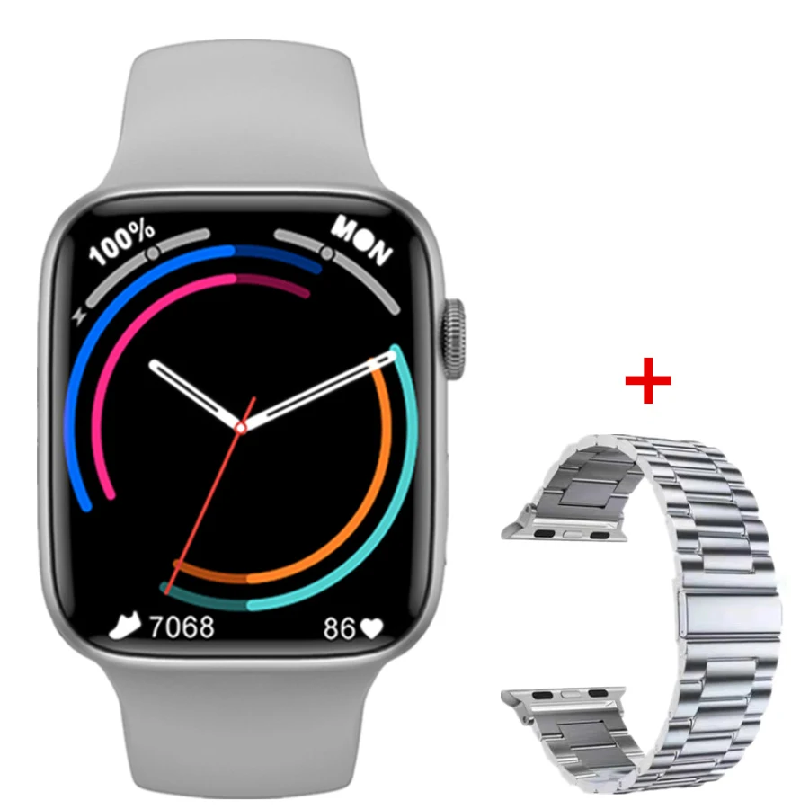 2022 DT NO.1 Sport Smart Watch Series 7 1.9" HD Screen NFC GPS Tracker Bluetooth Call Men Women 45mm Smartwatch for Apple Xiaomi 