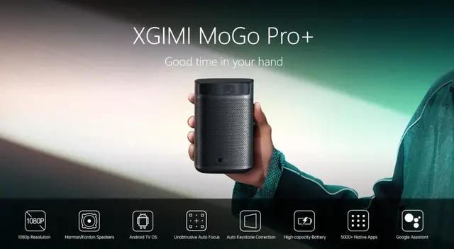 Proyector XGIMI Mogo Pro+ XK13S 300 ANSi Lumenes Full HD HDMI/USB Android TV