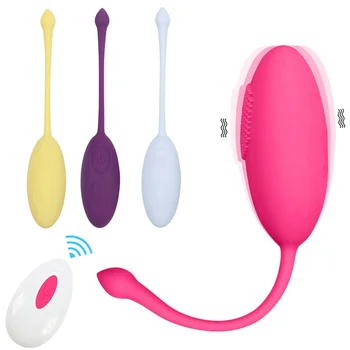 12 Speeds Vibrating Egg Sex Toys for Woman Jump Egg Vibrator Wireless Remote Control Anal Clitoris Stimulation Adult Products 1