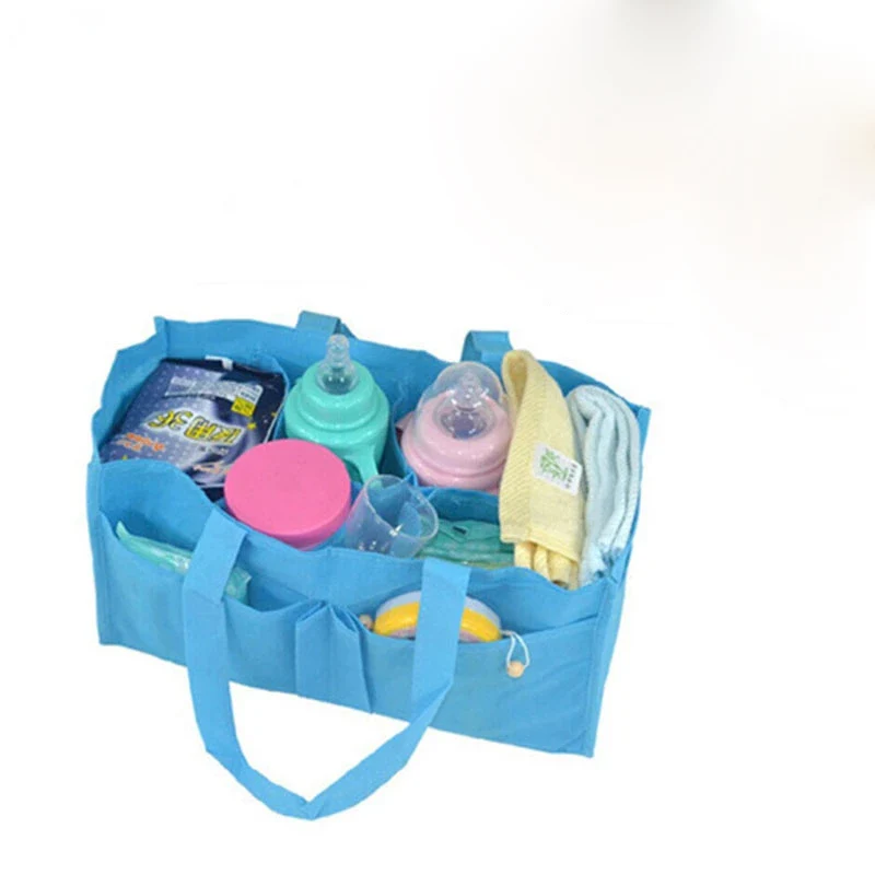 Baby Accessories Newborn Baby Diaper Bag Organizer Nappy Bag Maternity  Handbag Nursery Storage Portable Holder Bag Foldable Baby Care Container -  1Pc