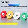 High Pressure Mix Color Quick Connector 1/4" Car Washing Metal Jet Lance Nozzle For Water Gun 1