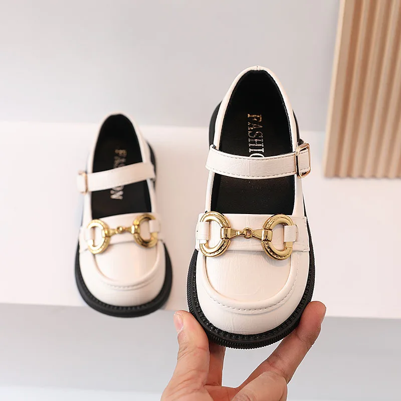 Zapatos Ni&ntilde;a Girl Leather Shoes British Mary Jane Shoes Soft Sole Princess Shoe Sweet Lolita Kid Shoe Dress for Girls