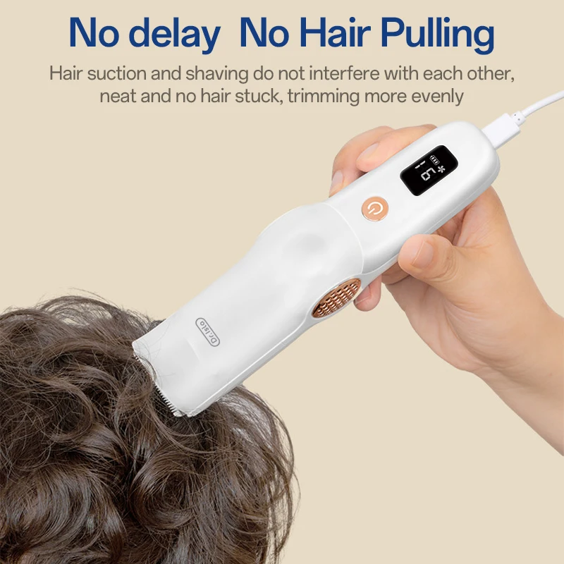 Dr.isla Hair-absorbing Hair Clipper Low Noise Baby Hair IPX7 Waterproof Household Children Clipper Electric Baby Care