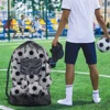OxfordCloth Sports Training Ball Bag Football Mesh Bag Large Capacity Soccer Adjustable Net Storage Bag Swimming Gear Bags 1