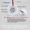 Humidifier Ultrasonic Sheet 20mm Piezoelectric Ceramic Ultrasonic Microporous Atomization Transducer Sheet Oscillator Sheet 5