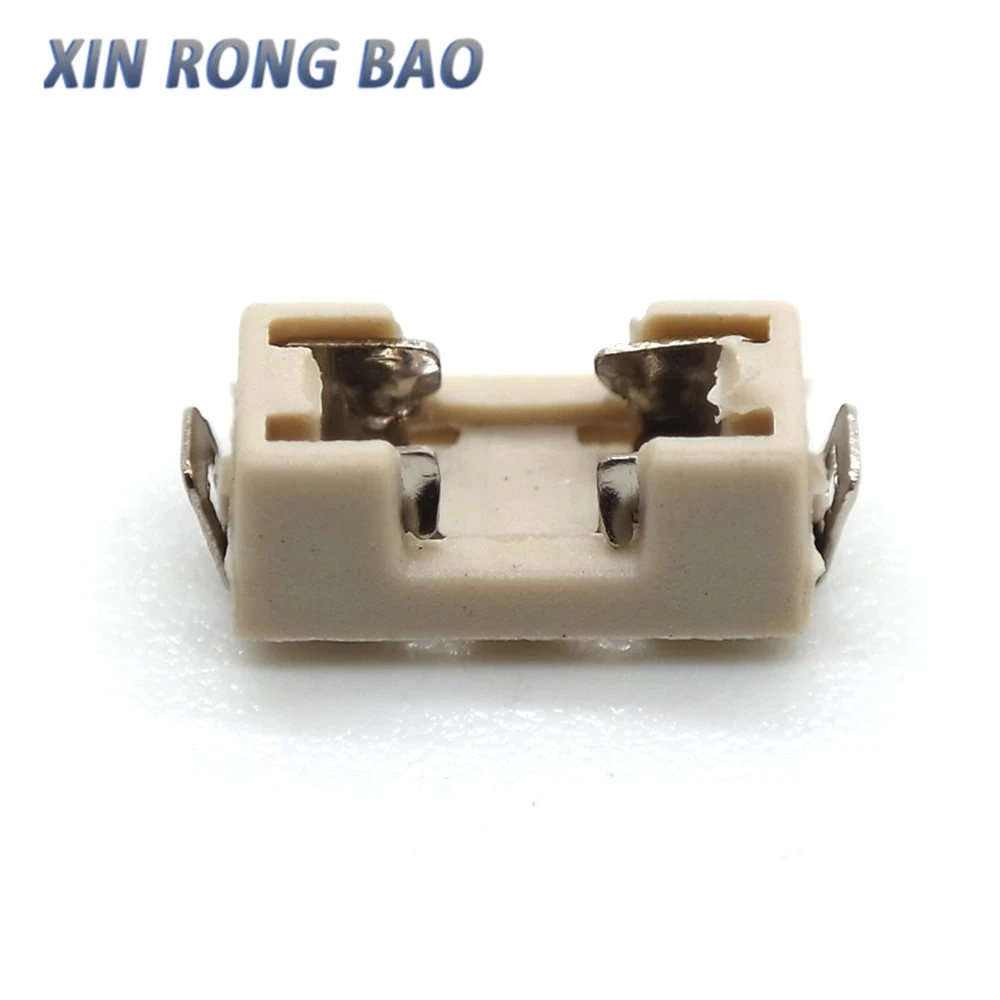 1808 SMD 고속 블로우 퓨즈 퓨즈 홀더 소켓 425 미니 퓨즈 홀더 10*5mm 2410 스퀘어 헤드 퓨즈 홀더 세라믹 퓨즈 홀더
