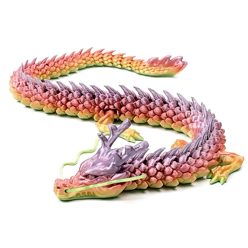 

1 шт., подвижное украшение «дракон» с 3D-принтом