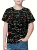 Simple Geometry 3d Print Retro Top Tee Shirt Kids Boys Clothes Short Sleeve Casual Children's Clothing Fashion T Shirt For Boys 1
