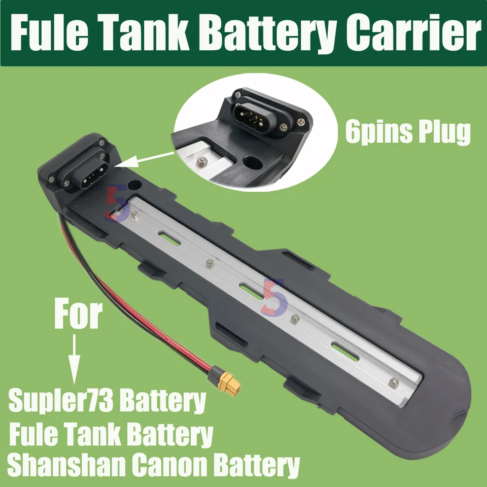 Custodia Batteria Per Ebike – Serbatoio Batteria Con Blocco E Chiavi, Compatibile Shan Canon