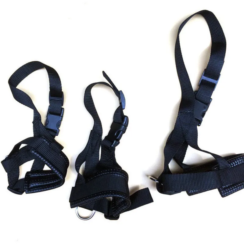 Pet Dog Adjustable Bark Bite Mesh Mouth Muzzle Grooming Anti Stop Chewing for Small Dogs Nylon Belt Pet Dog Accessories dog muzzle