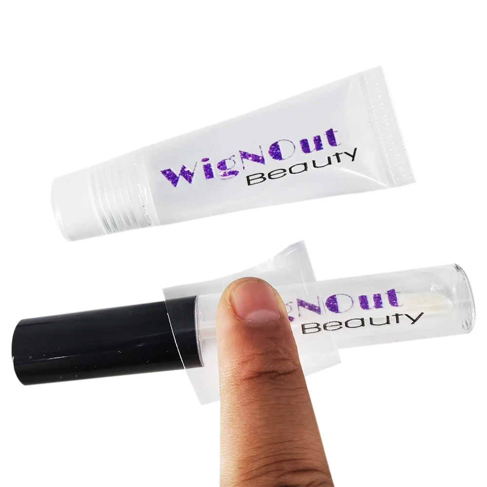 맞춤형 브랜드 이름 아트워드 광택 마감 비닐 UV 전송 3D 스티커 라벨 데칼 방수 튜브용, 45x20mm 500 개